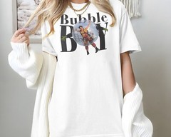 Bubble Boy V1 Color TShirt Vintage 8 colors TShirt DTG Print SIZES S-5XL
