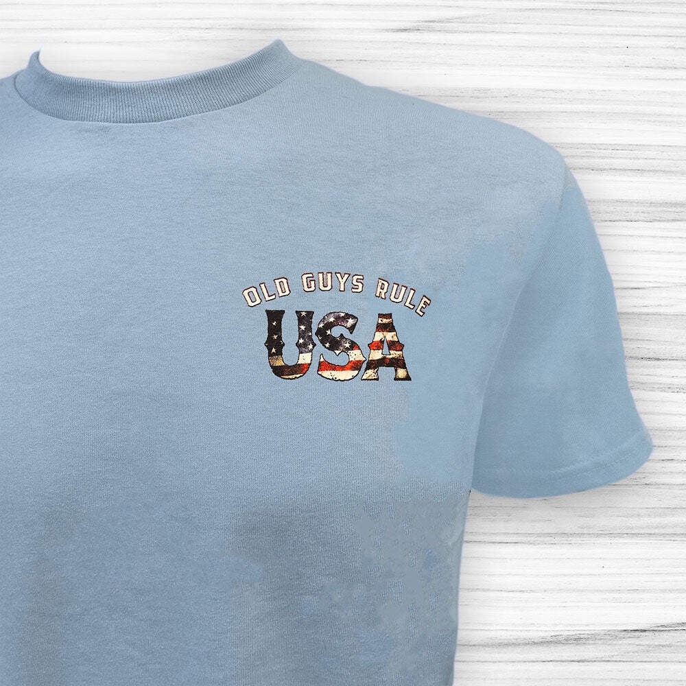 Old Guys Rule OG2147 - Made In The USA T-Shirt - Stone Blue gallery