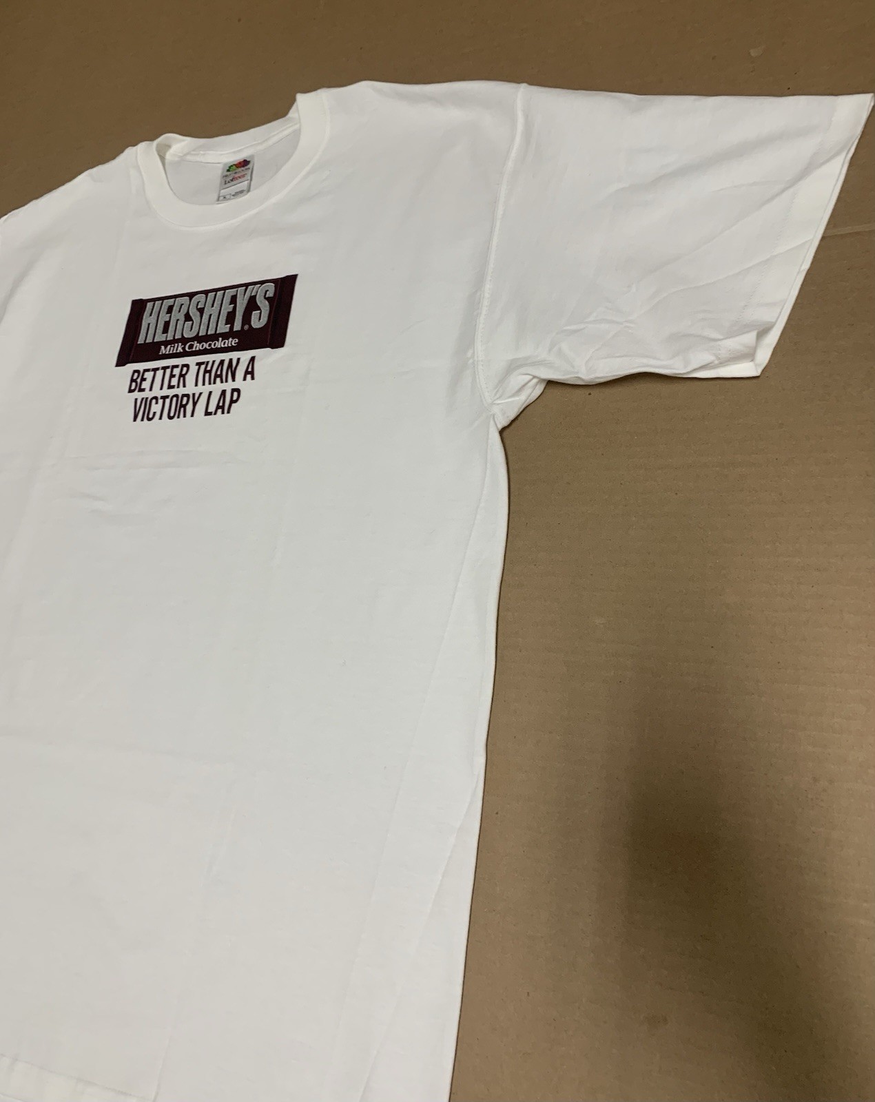 Hersheys Promo T Shirt "Better Than A Victory Lap" Size XL - Minor Flaw ( New) gallery