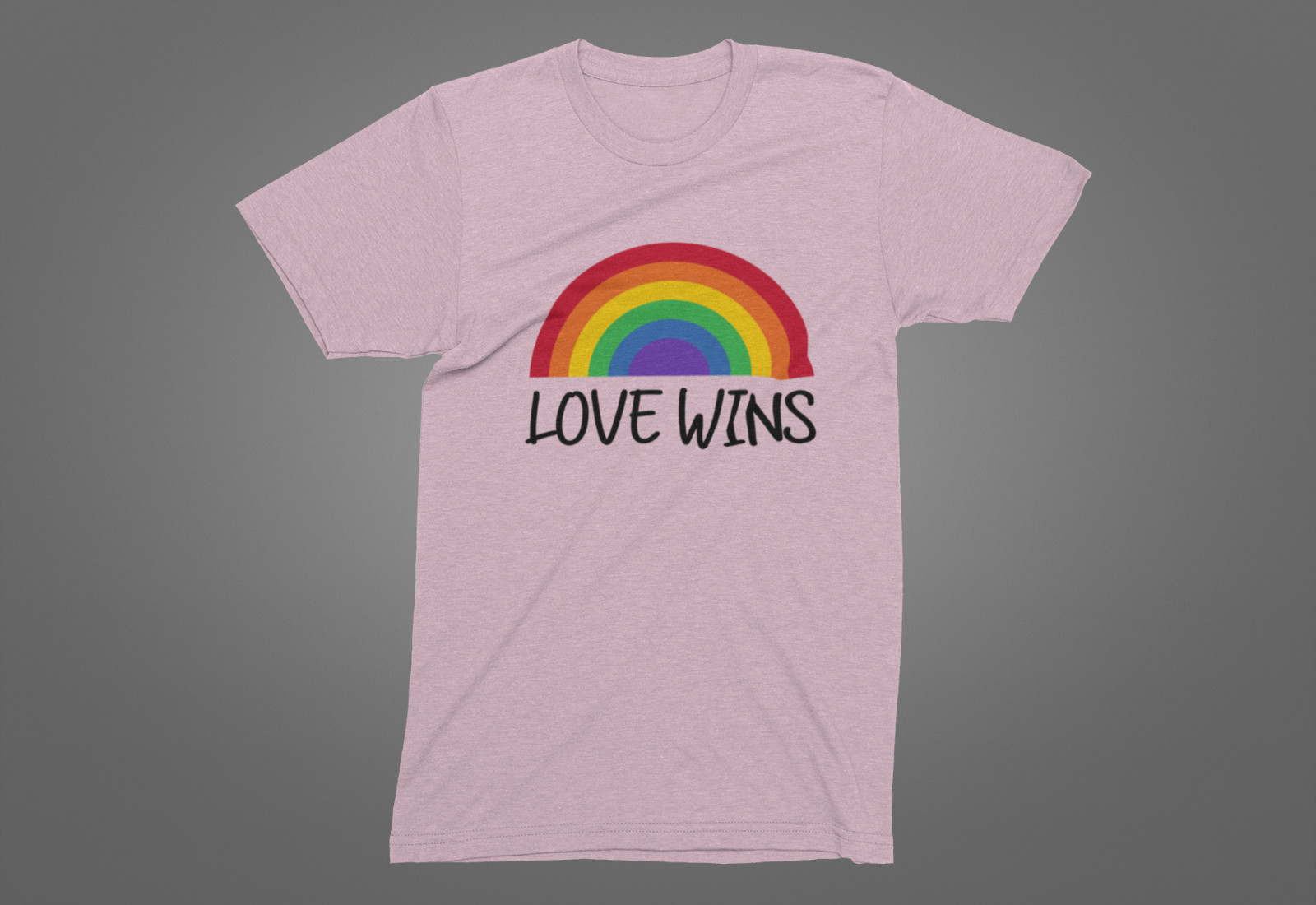 T-Shirt Love Wins - All Sizes, LGBT Day Month Parade Rainbow gallery