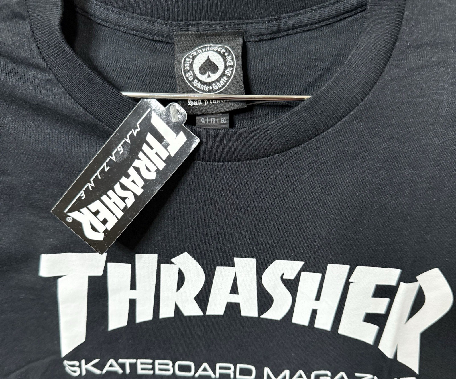 Thrasher Skate Mag T-Shirt Black Size XLarge gallery
