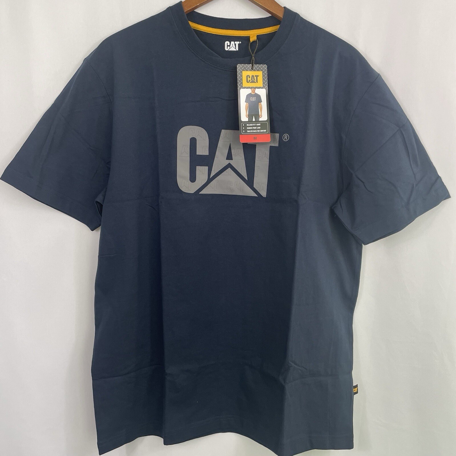 Caterpillar Relaxed Fit Short Sleeve T-Shirt Blue, Gray or Brown NWT gallery