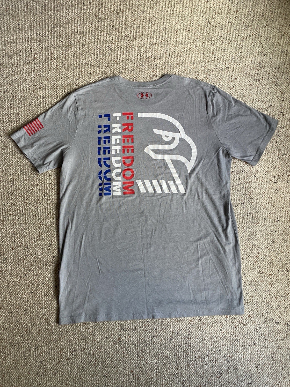 Under Armour Freedom Men’s XL T-Shirt America Patriotic Graphic Tee gallery