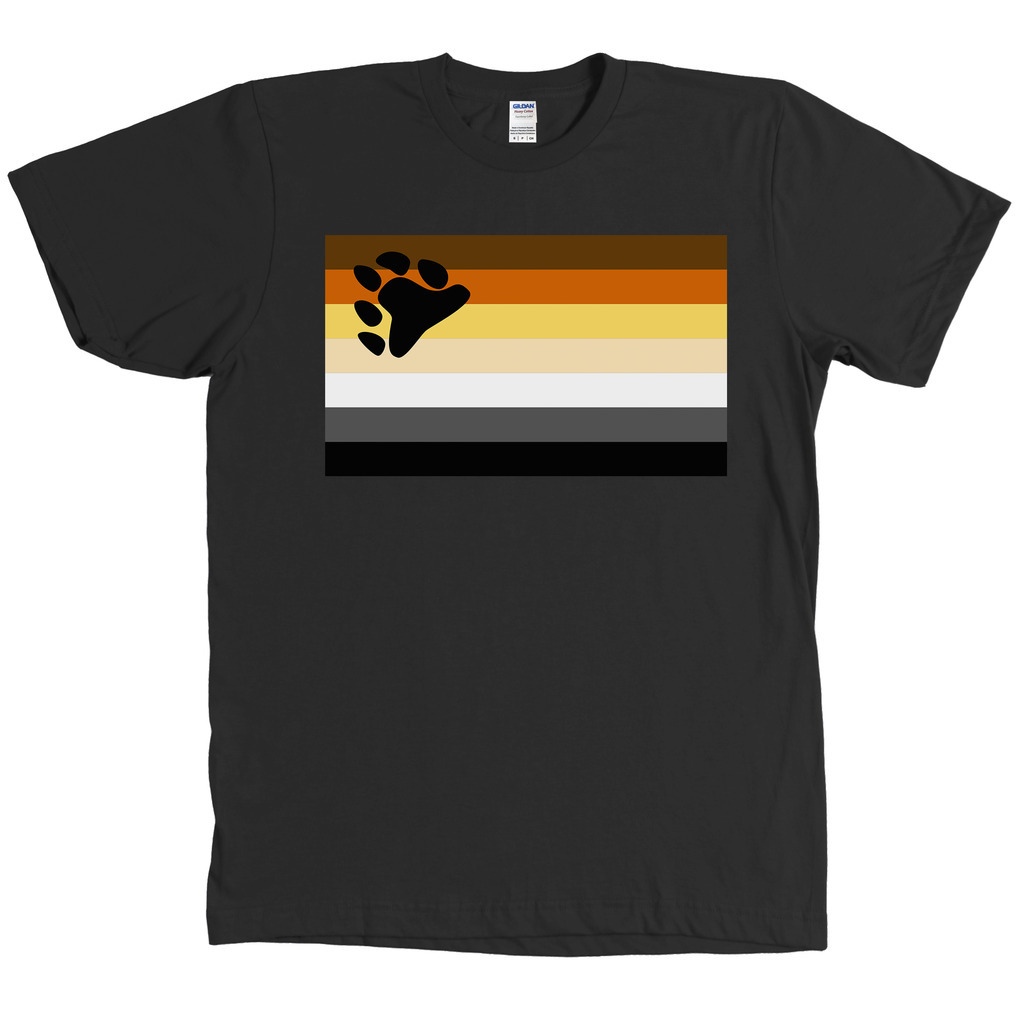 Gay Bear Pride Flag Shirt LGBT Cub Tee NEW WITH TAGS - MANY COLORS gallery
