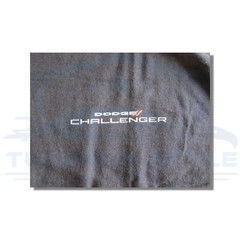 Dodge Challenger 2 Scoops SRT Hellcat Cotton T-Shirt Black Official Licensed