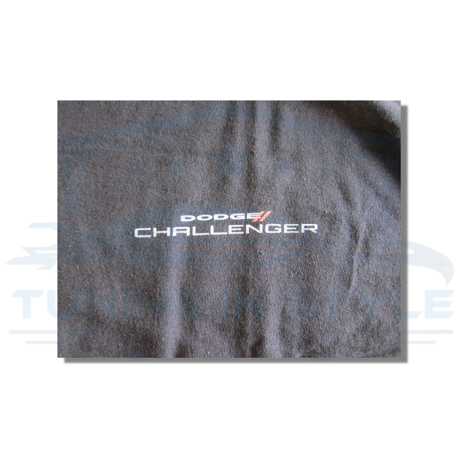 Dodge Challenger 2 Scoops SRT Hellcat Cotton T-Shirt Black Official Licensed gallery