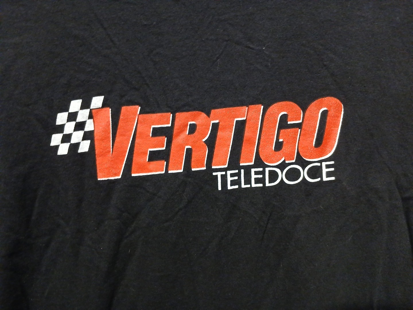 Vertigo Teledoce Records Black T Size XL Shirt Pachucos Uruguay Sun gallery