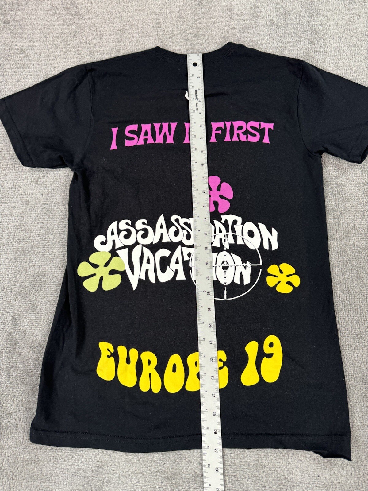 Drake Shirt Mens Small Black Assassination Vacation Austin Powers 2019 Tour EU gallery