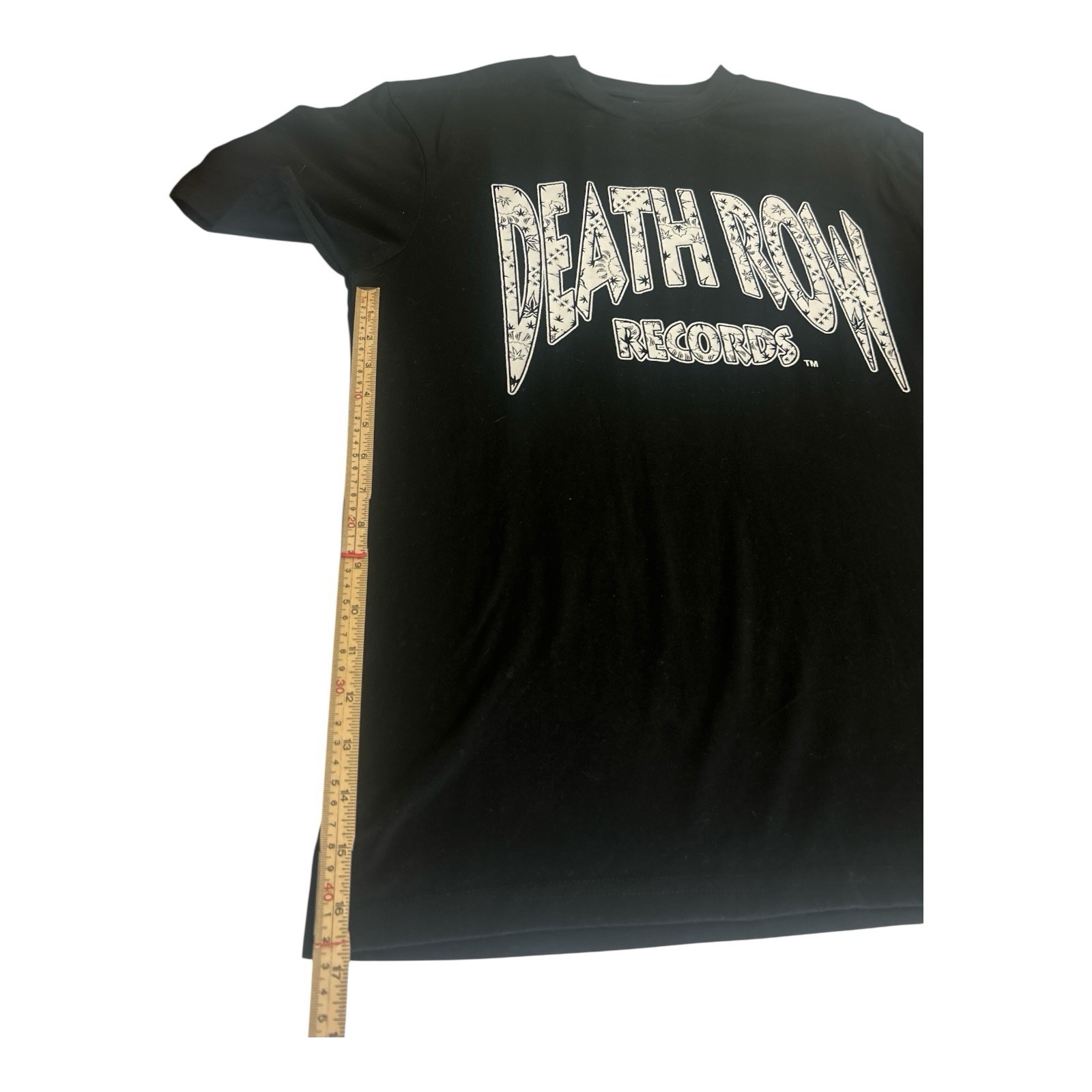 Death Row Records T Shirt Black Men’s Medium Rap Hip Hop Graphic T 90s Vintage gallery