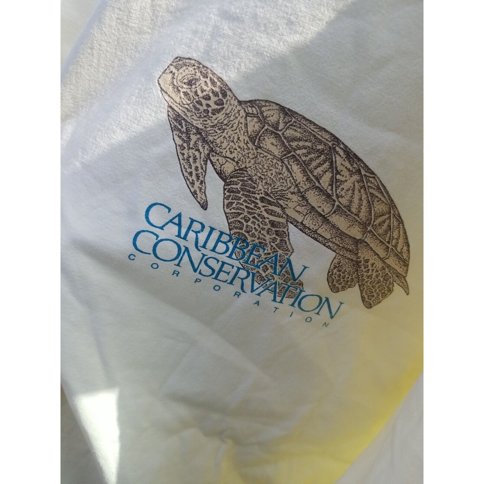 Vintage 80s Florida Sea Turtle Shirt 1986 Florida Double Sided Ocean Sea Life gallery