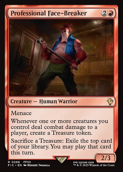 Professional Face-Breaker 296 R Normal FIC MTG NM