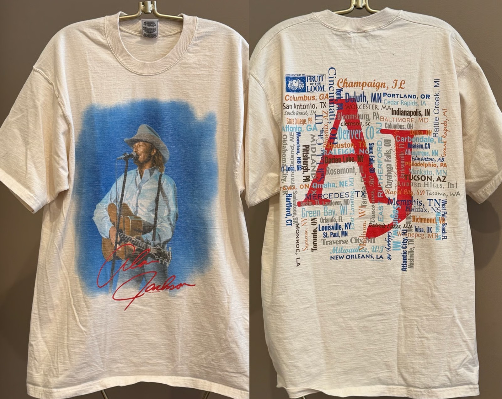 Collection 1996 Alan Jackson Gift Funny All Size Tee C71.132 gallery