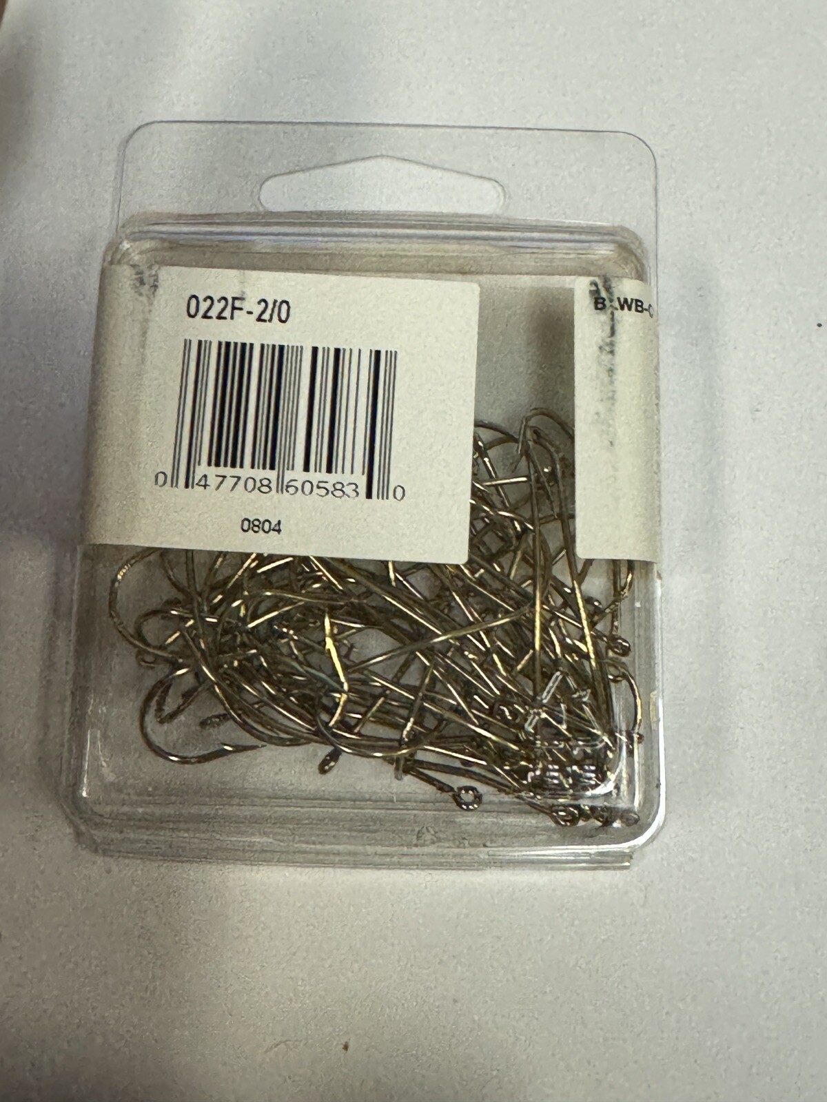 New 50CT Eagle Claw 022F-2/0 Gold Aberdeen Hooks Size 2/0 Made USA