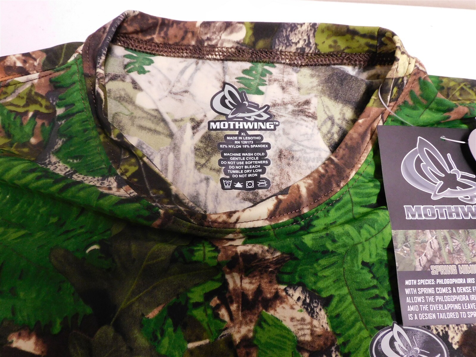 Performance Short Sleeve T Shirt Turkey Deer Hunting XL Mothwing Spring Camo gallery