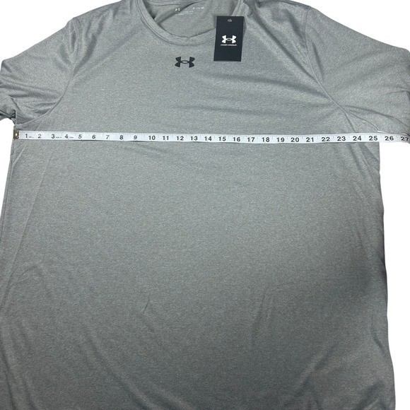 Under Armour T-Shirt Mens Size XL Gray Locker Tee 20 Short Sleeve Loose Fit NEW gallery