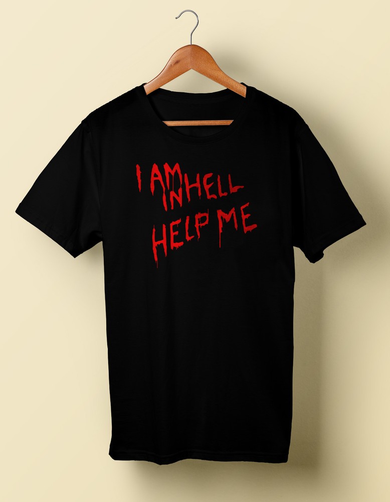I'm in Hell Help Me Shirt Hellraiser Coil NIN Tee T S M L XL 2X 3X 4X 5X