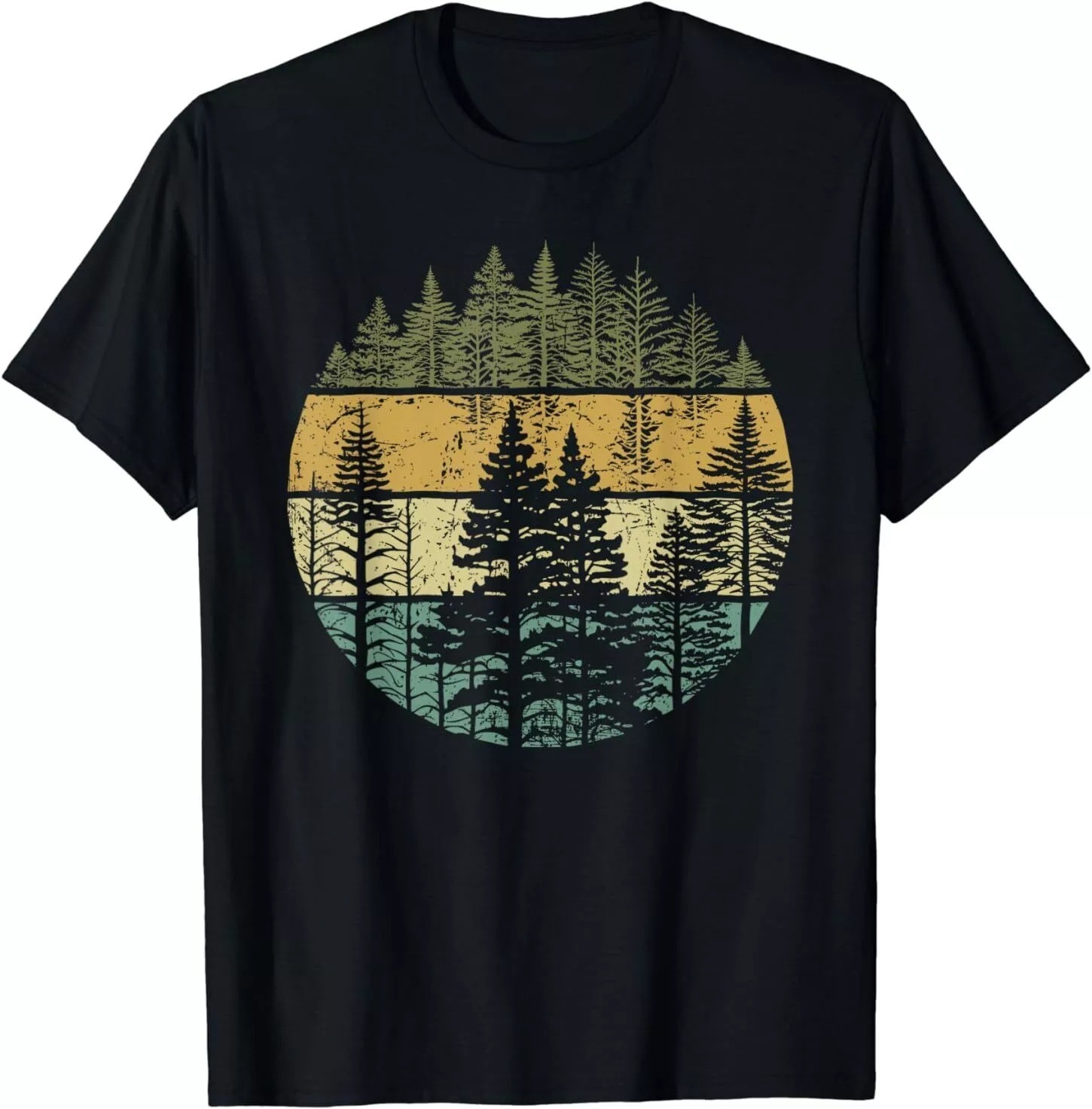 Forest Trees Outdoors Nature Women Men T-Shirt All Size