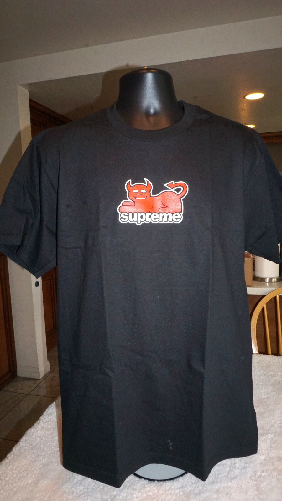 SUPREME T Shirt Devil Cat Tee L Large SS23T2