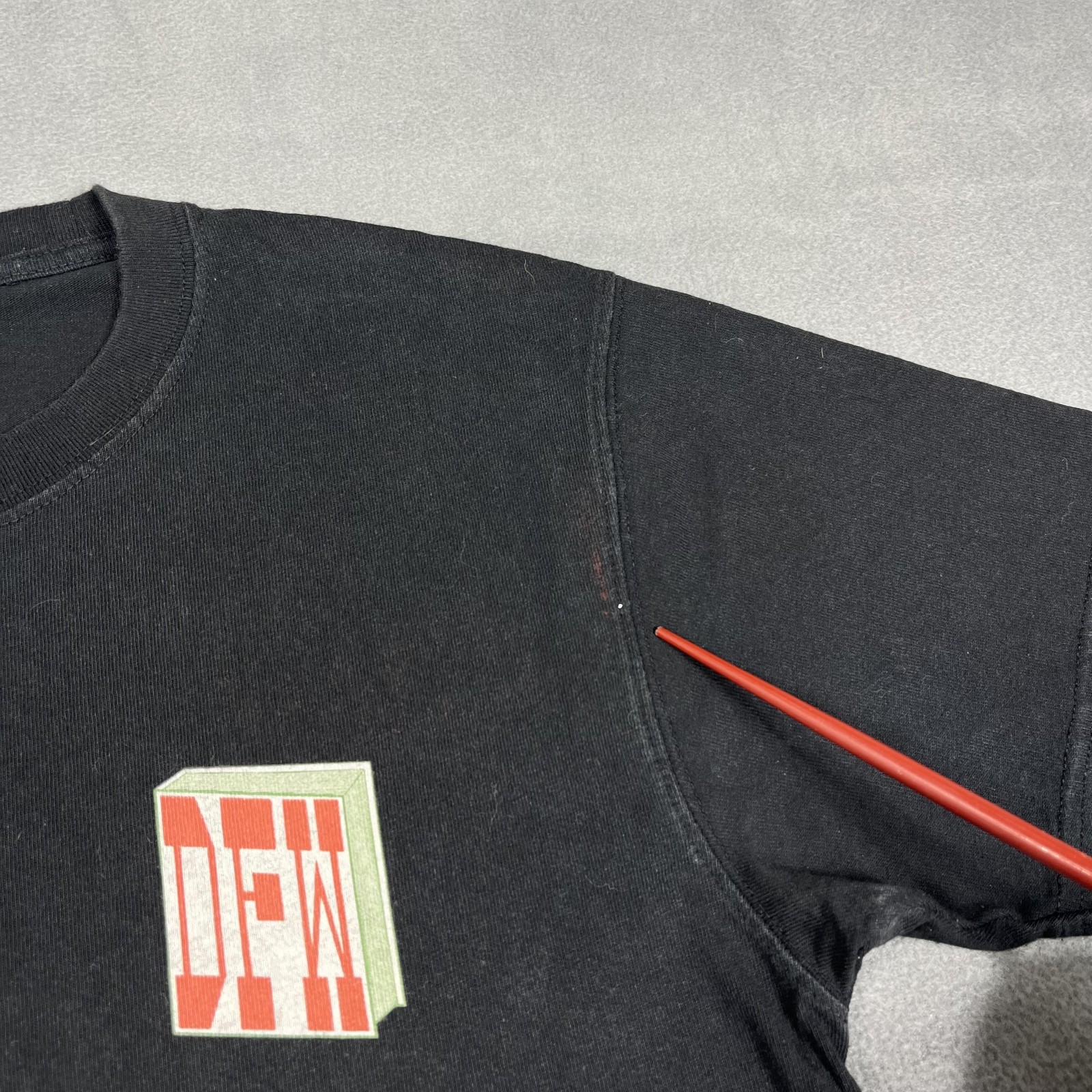 Uniqlo SPRZ NY Barry McGee Shirt Mens XS Black DFW KPFA Graphic Tee Art gallery