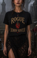 Rogue Demon Hunter T-Shirt ✩ Buffy Vampire Slayer ✩ Angel The Series Wesley Tee!