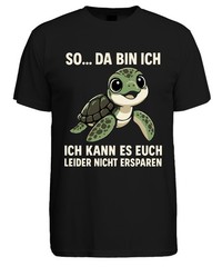 So Here I Am Unfortunately Not Savable Turtle Cute Gift Mens T-Shirt