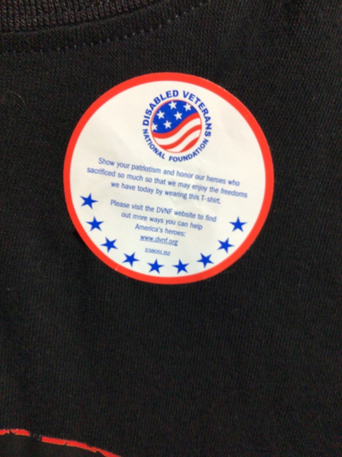 Land of the Free Home of the Brave Eagle Disabled Vets New T Shirt Large gallery