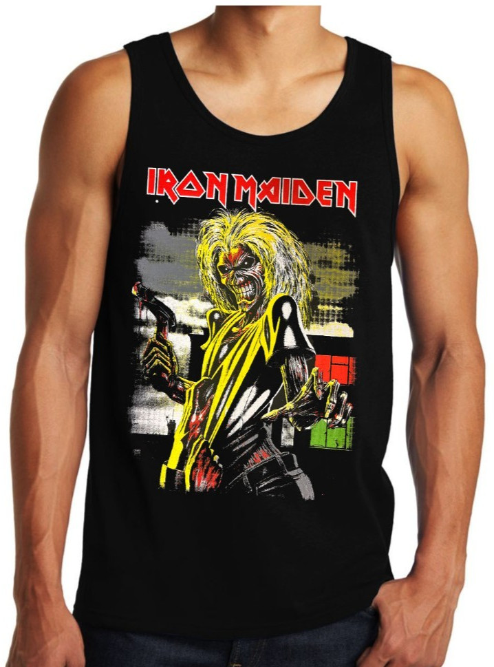 Iron Maiden Heavy Metal Band Men’s Tank Top