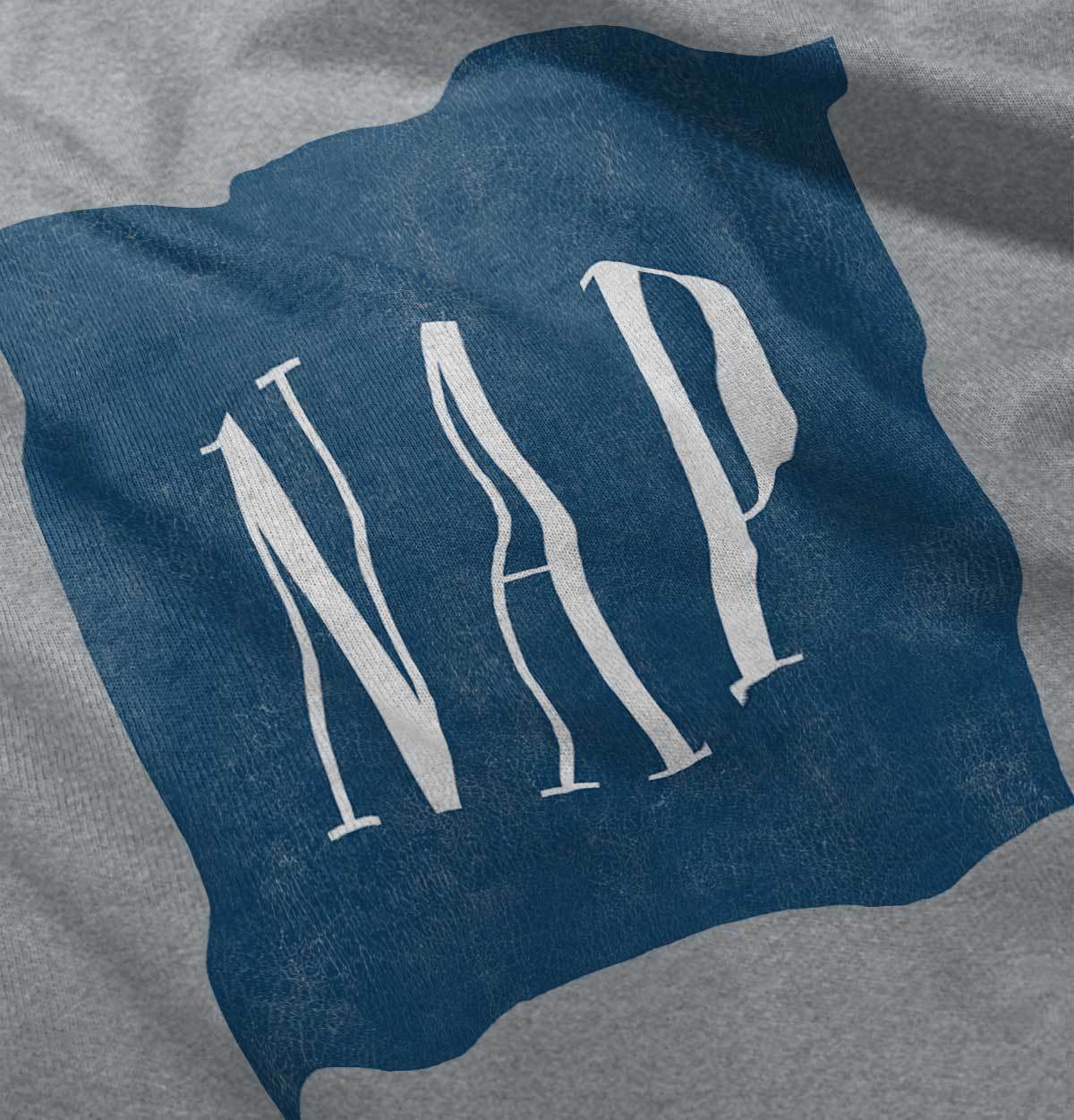 Nap Gap Cute Confident Funny Gym Workout Long Sleeve Tshirt for Men or Women gallery