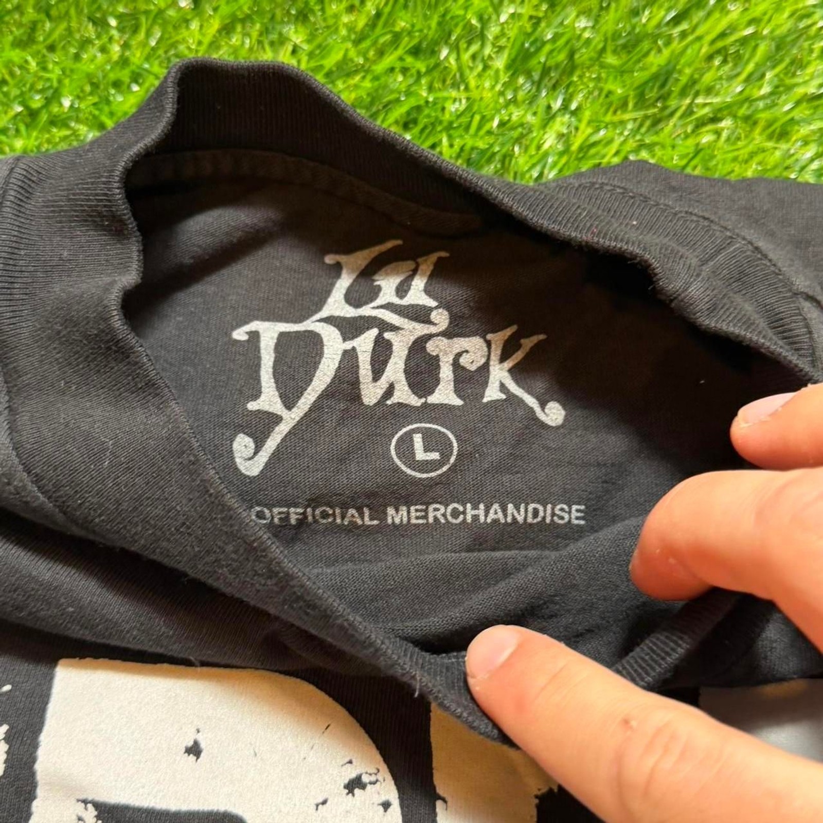Lil Durk black Free Durk T-shirt Size L gallery