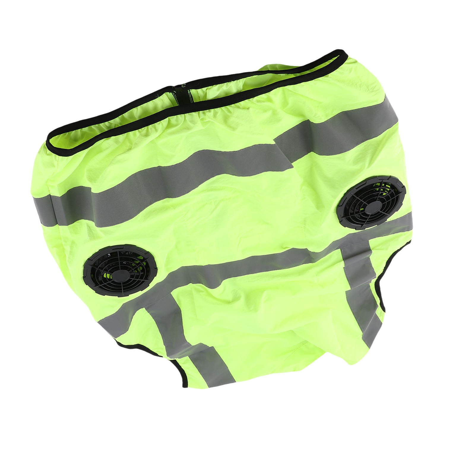 Cool Vest Summer Cooling Fan Waistcoat Air Conditioned Reflective Stripe gallery