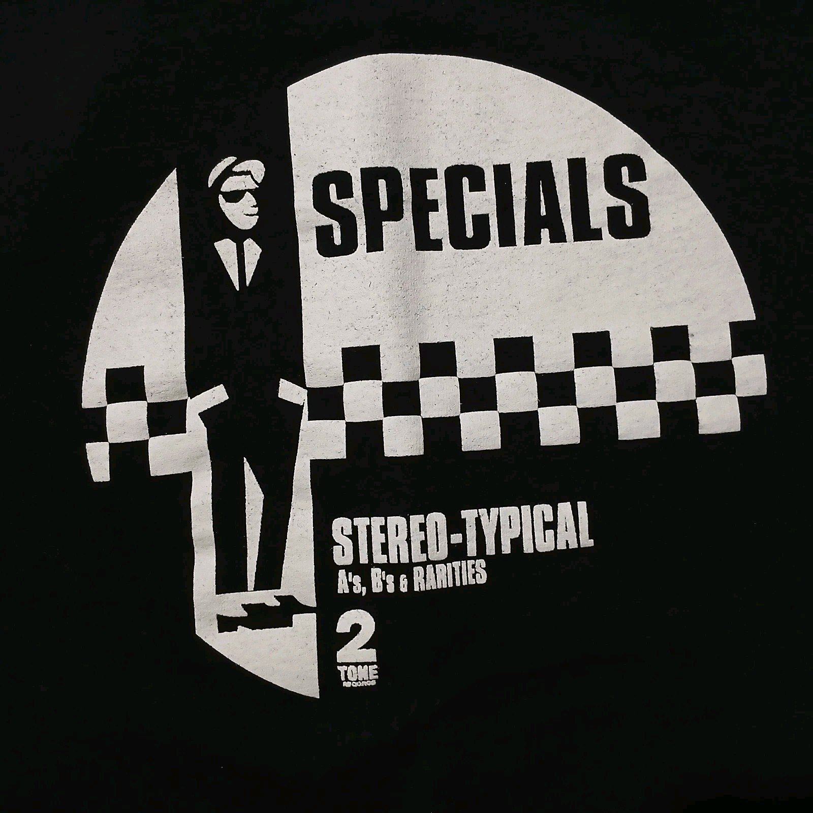 Vintage The Specials 2 Tone Records T-Shirt. Black. Size Large. gallery