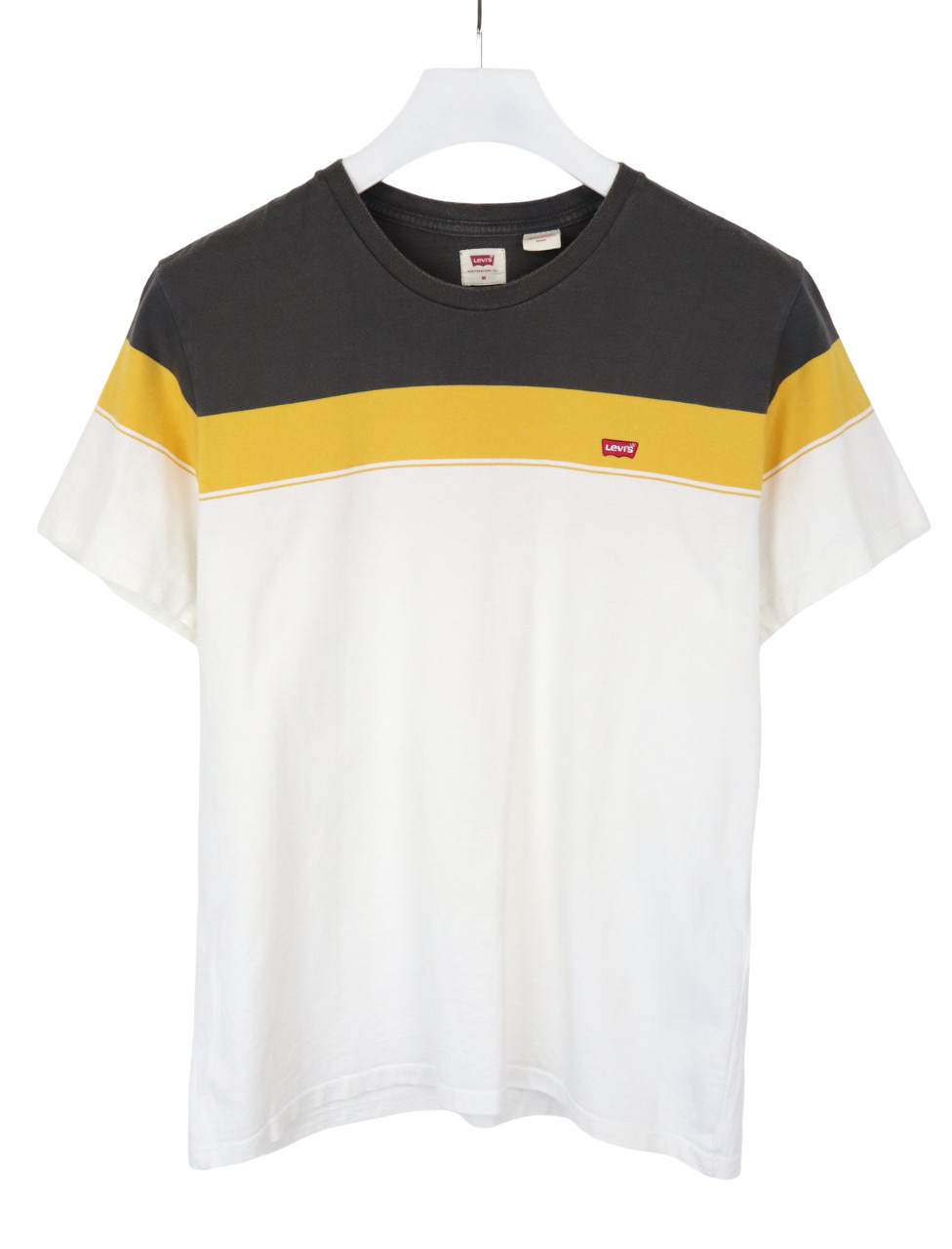 Levi’s T-Shirt Mens M Short Sleeve Crew Neck Striped Jersey
