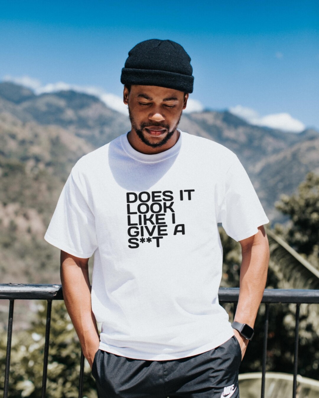 Men's Does It Look Like T-shirt 100% Cotton Regular Size Perfect Gift Novelty gallery