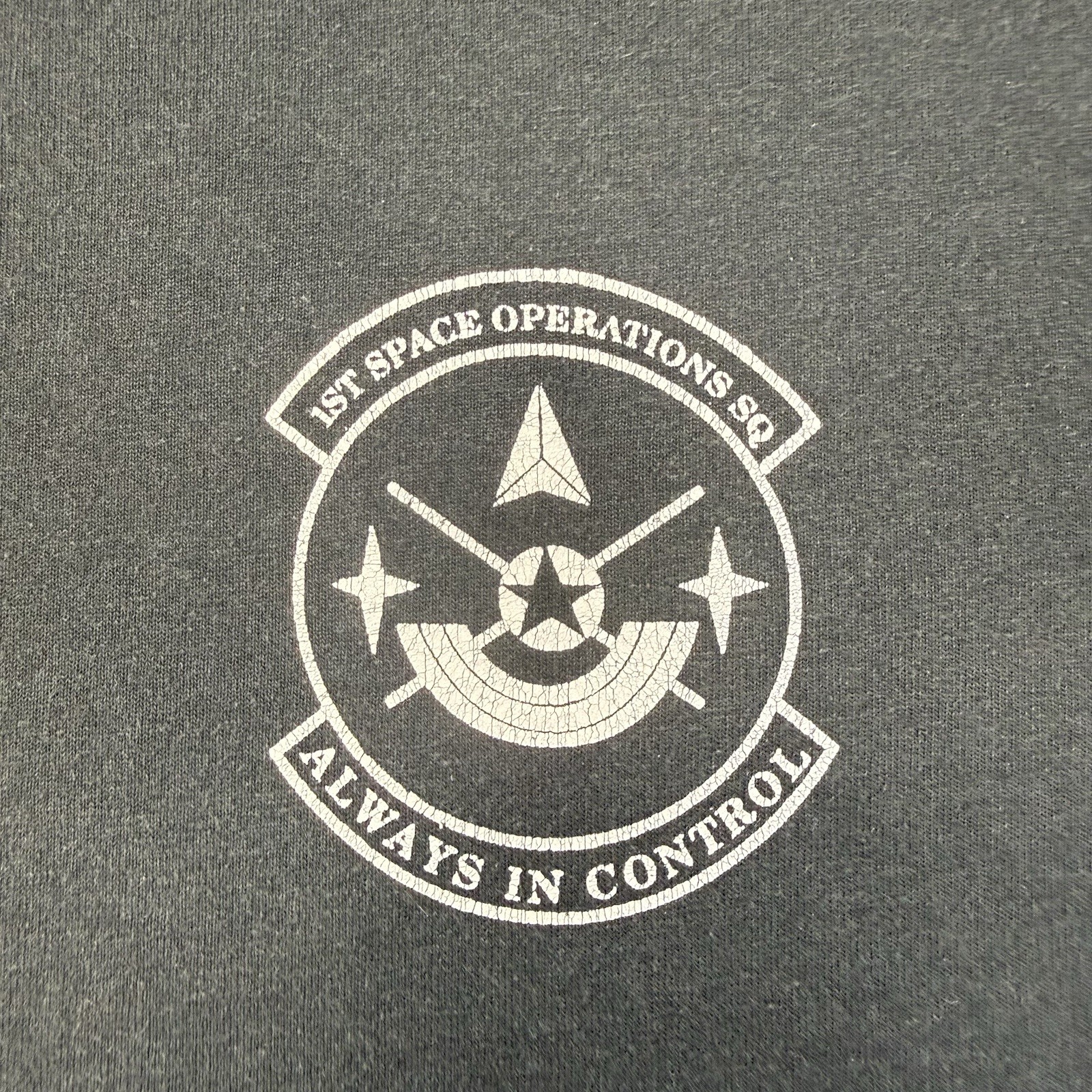 Vintage NASA Space Shuttle T Shirt USA Made Single Stitch XL Black gallery