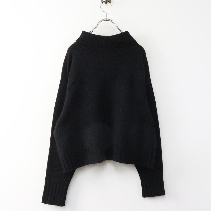 Margaret Howell Wool Cashmere Knit Sweater 2022AW Black 100% Wool/Cashmere gallery
