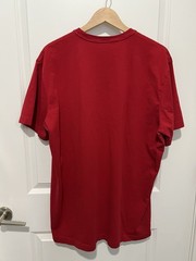 Apple Store Employee T-Shirt Tee Red Cotton USA Mens Xtra Large XL