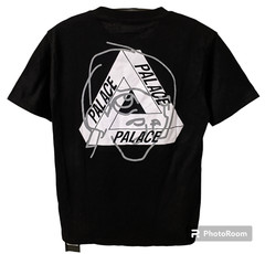 PALACE Tri Ferg Head Shirt Reflective Graphic Skateboard Sz SMALL Black NEW Rare