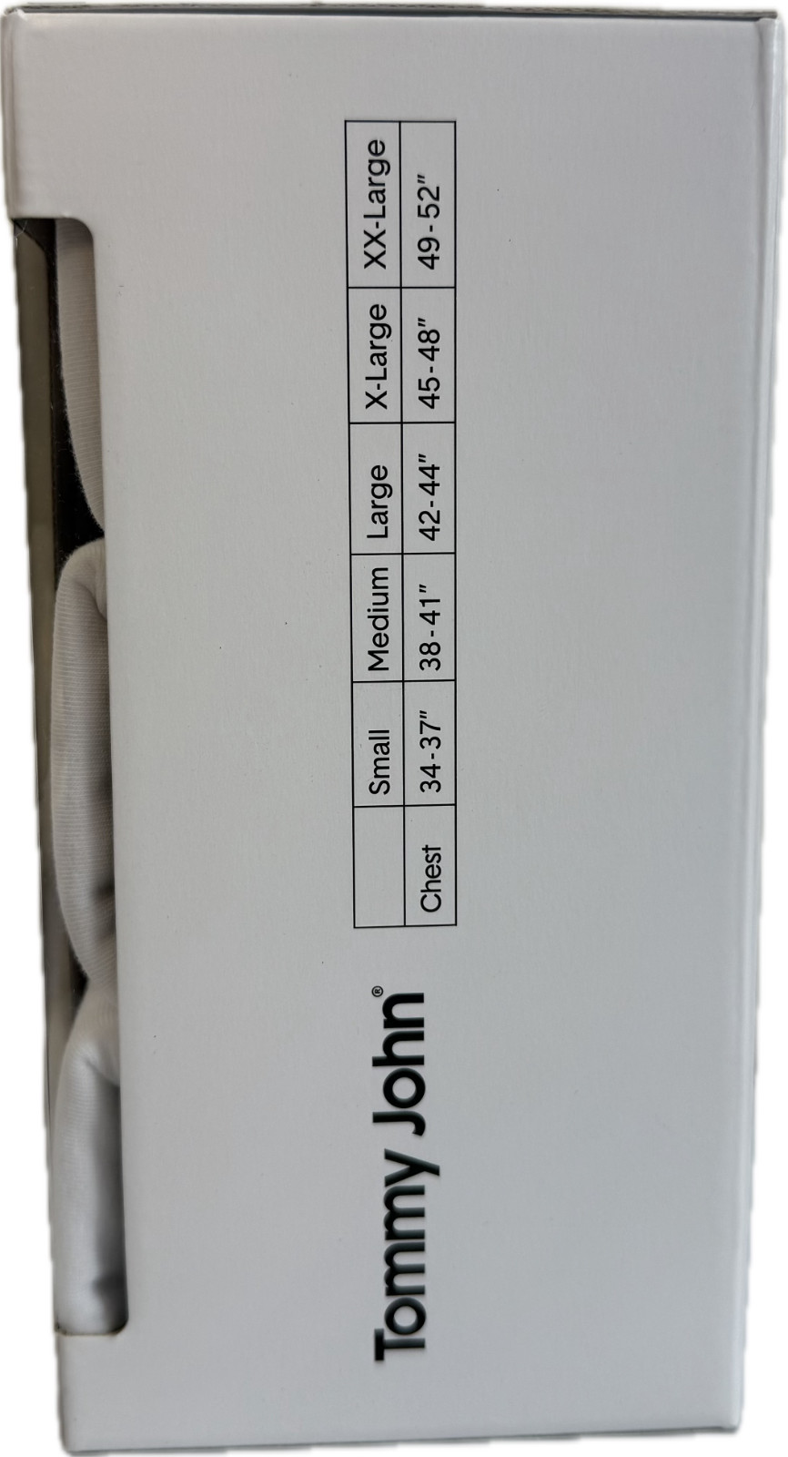 Tommy John 1003995N V-Neck 3 Pk Cool Cotton Stretch White Shirt (New in Box) gallery