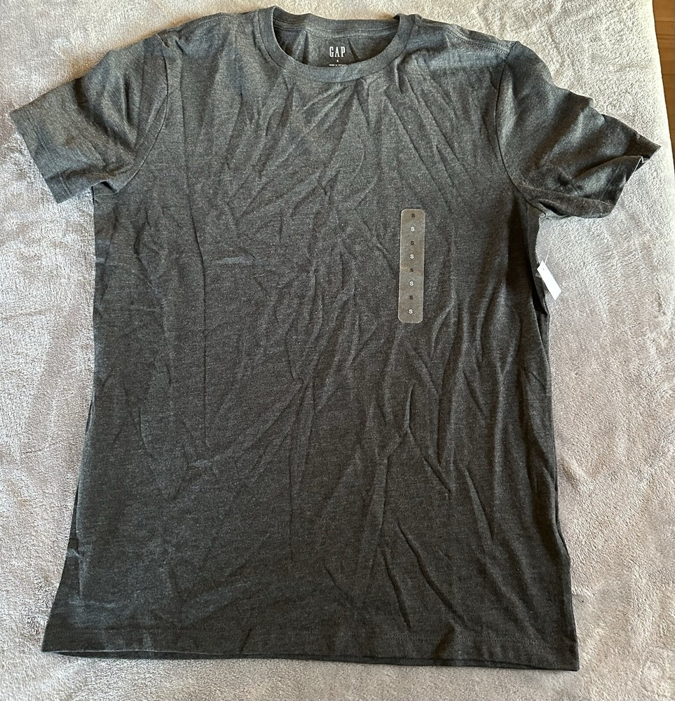 Men’s Gap Short Sleeve Premium Crew Neck Tee Everyday T-Shirt Sz Small Brand New