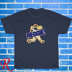 Reggie Bar Logo Black/Grey/Navy Size S-5XL Unisex T-Shirt
