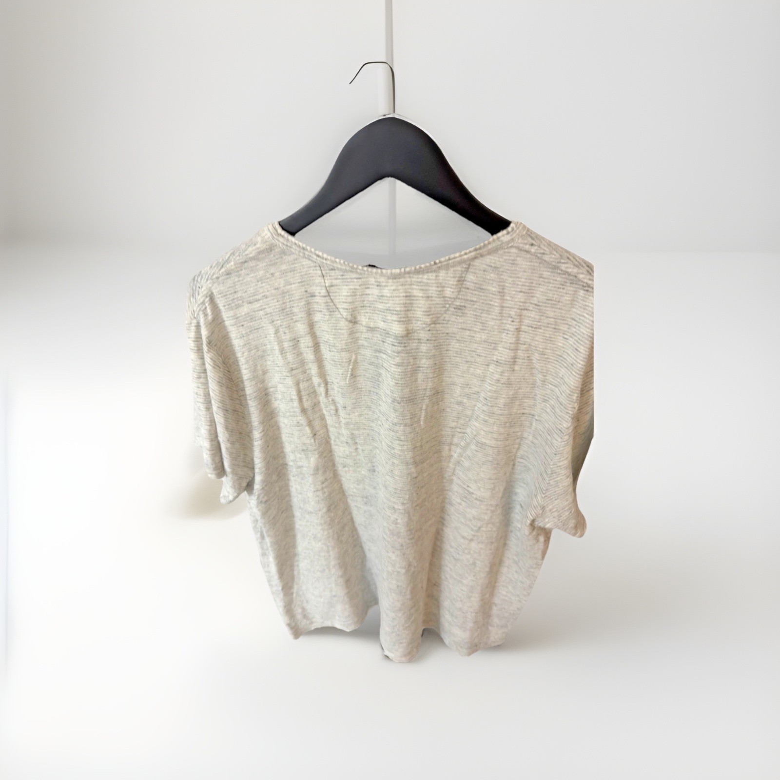 Vince 100% Linen Light /Grey T-shirt, Size Men’s X-Large gallery