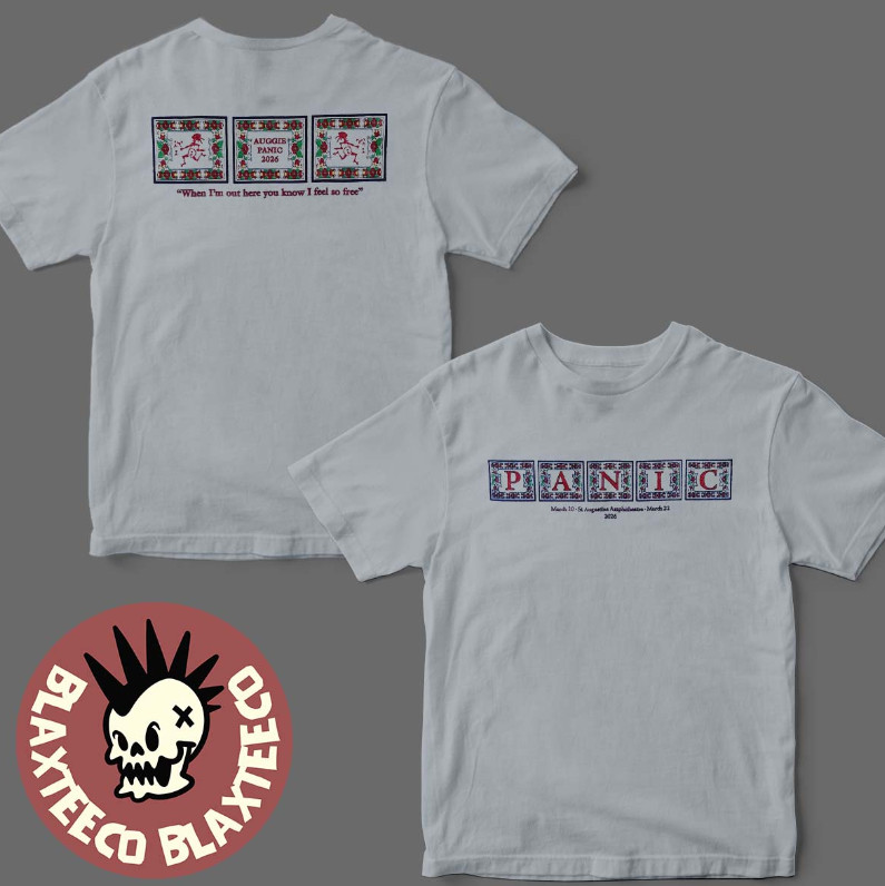 Wides*pread Panic St. Augustine Florida 2026 Event Merch On March 22 T-shirt