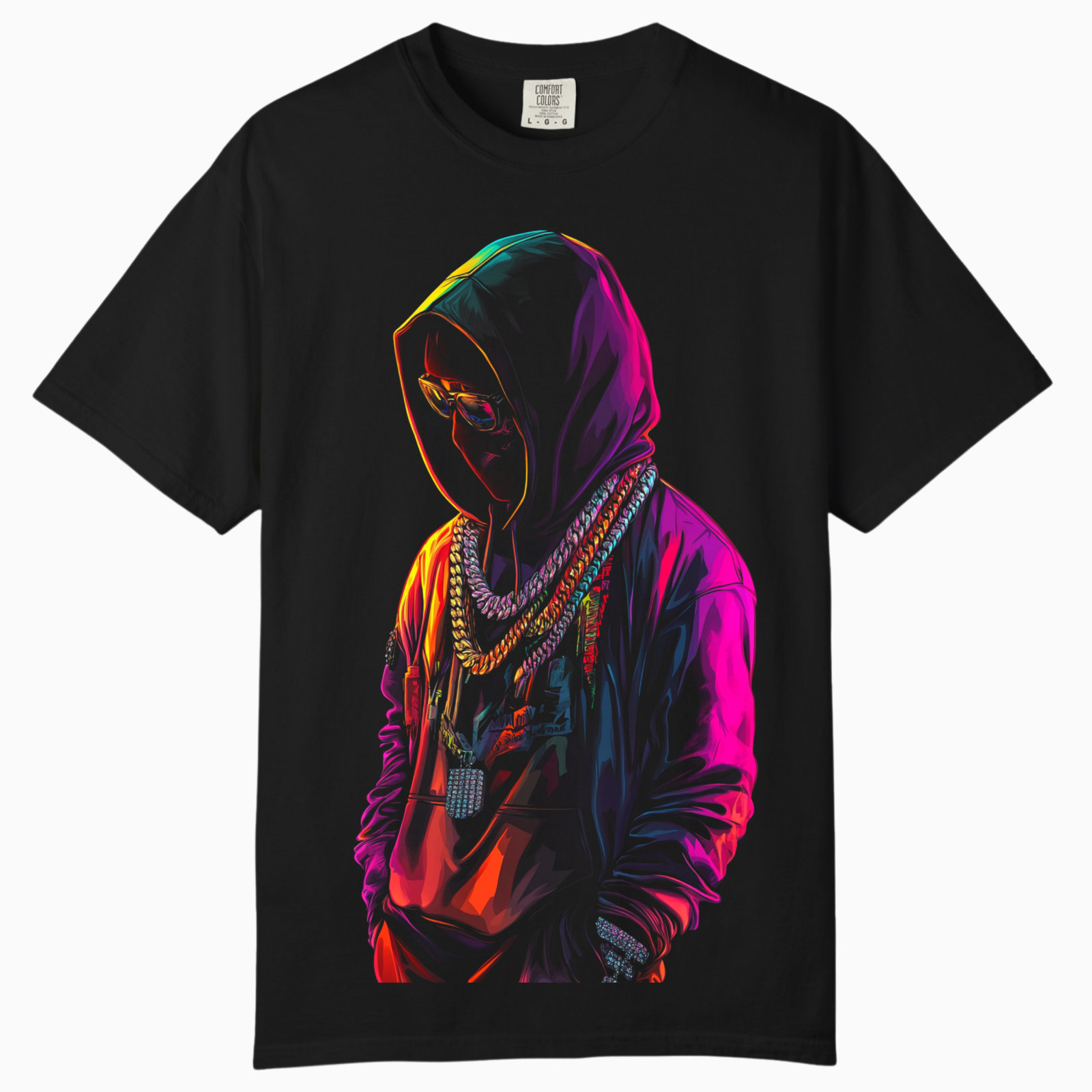 Make Money, Angel Graphic Tee, Comfort Colors T Shirt, Unisex Streetwear Tee gallery