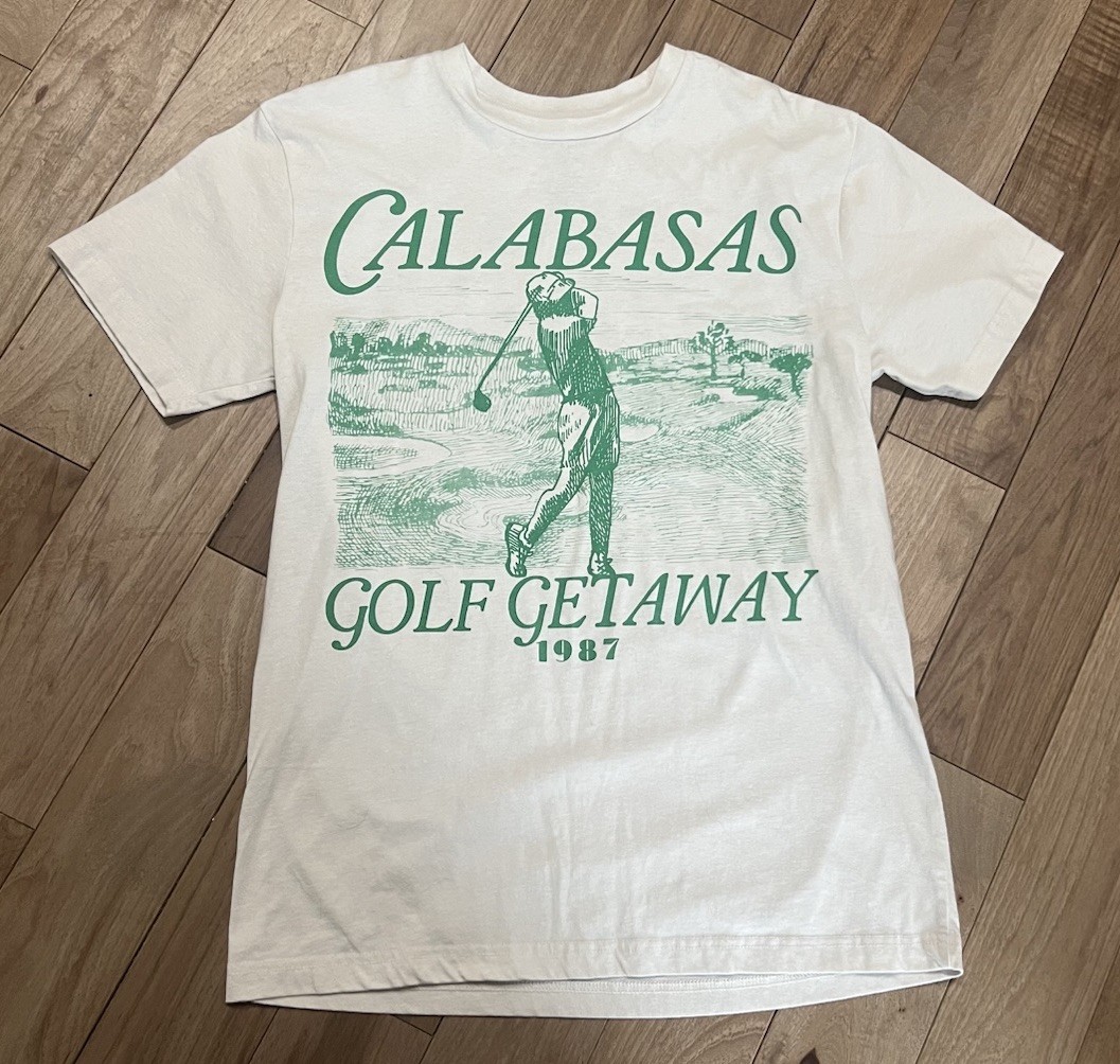 Zoe + Liv Calabasas Golf Getaway 1987 Graphic Tshirt Golfing Vintage Graphic Tee gallery