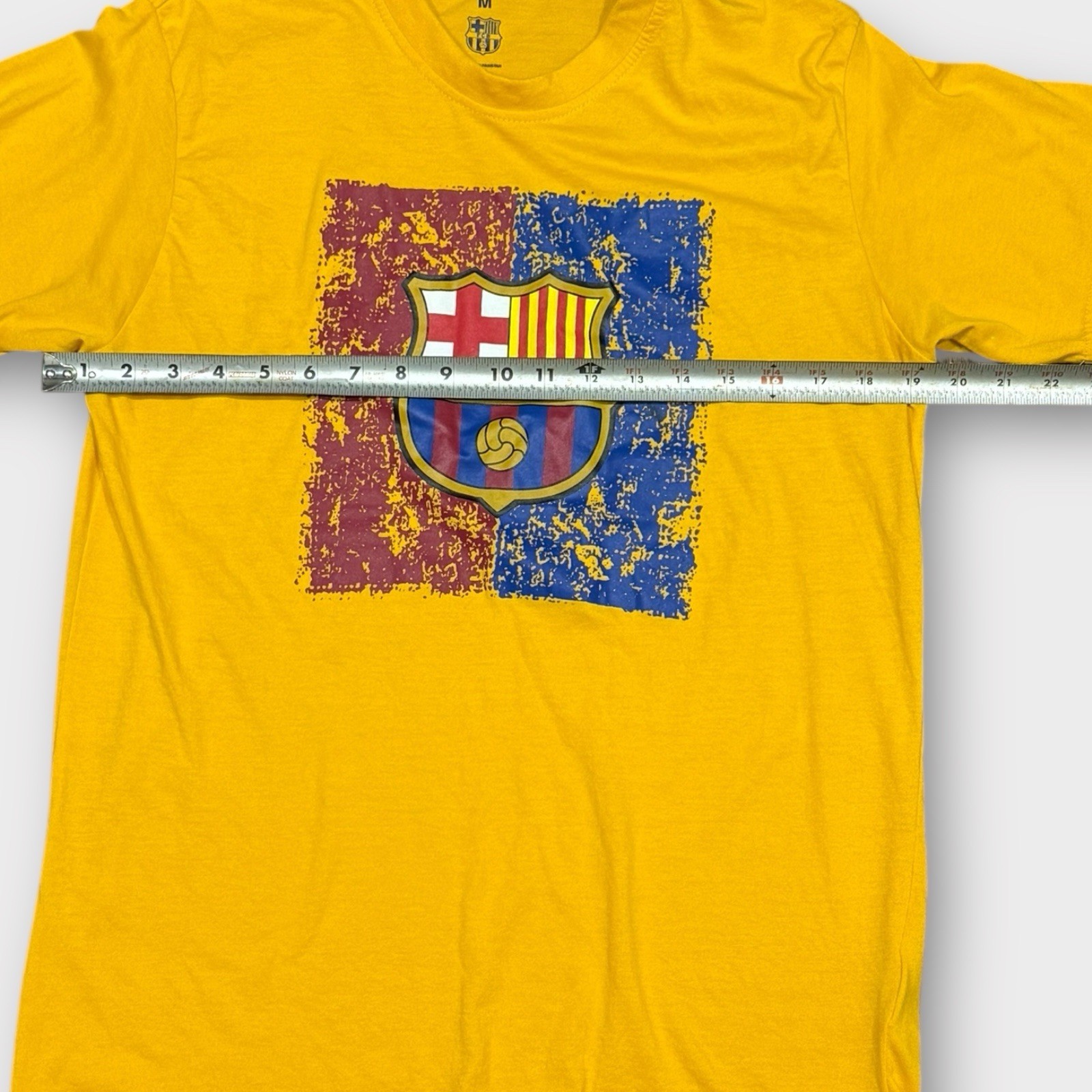 FC Barcelona Graphic Tee Shirt Yellow Medium Sportswear Soccercore Blokecore gallery