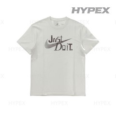 Nike T Shirts Unisex White Crew Neck Moderate Men IH1376-100 New Size
