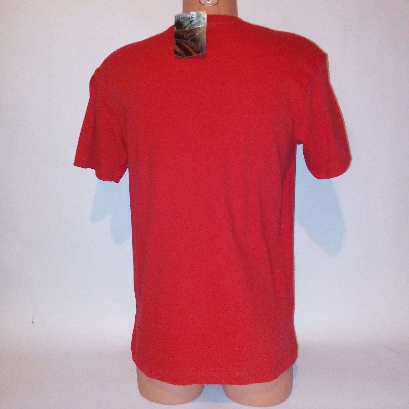 Majestic Mens T Shirt Red Wings Small Red NHL Graphic Tee Short Sleeve gallery