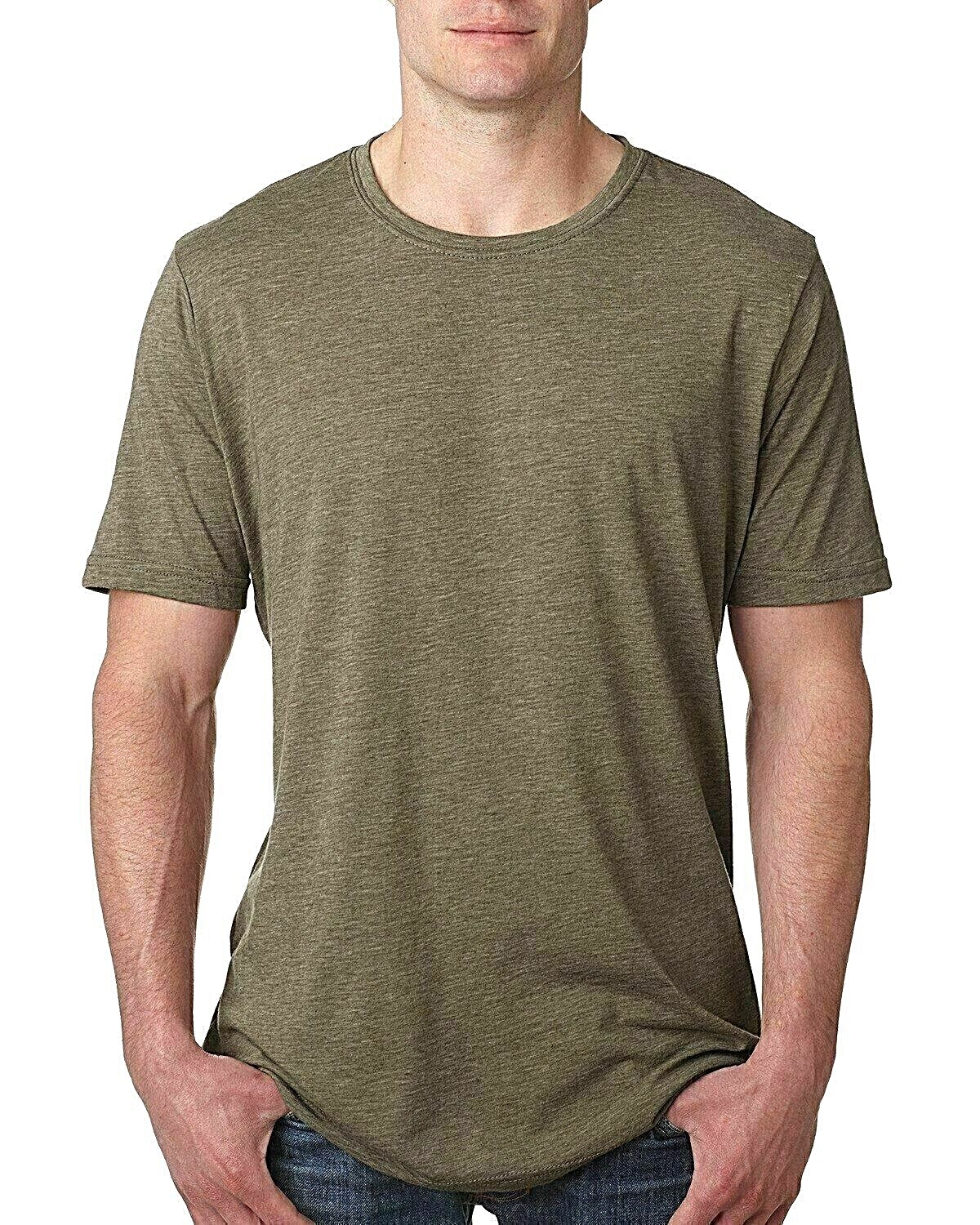 2 Pack Next Level #6200 Men’s Festival T-Shirt Color Sage Lightweight Breathable