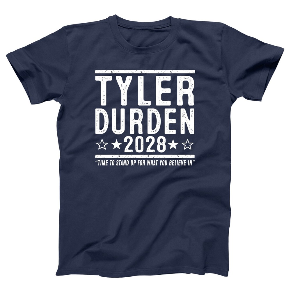 Tyler Durden 2028 Election – funny fight club movie Xs-5x Unisex Soft Tshirt