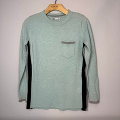 Smartwool Sz S Mint Shadow Pine Pocket Wool Blend Sweater Flaw Base Layer